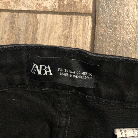 3 pairs ZARA Size 2 Skinny Jeans - Picture 3 of 5
